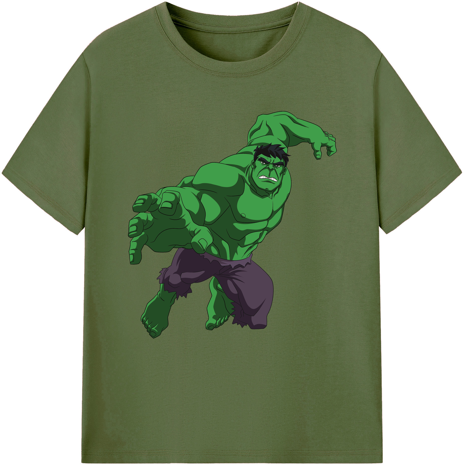 （画像用） アベンジャーズ The Avengers 綿100％半袖Tシャツ（フロントプリント）